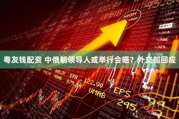 粤友钱配资 中俄朝领导人或举行会晤？外交部回应