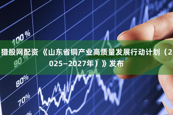 猎股网配资 《山东省铜产业高质量发展行动计划（2025—2027年）》发布